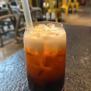 Thai Tea with boba