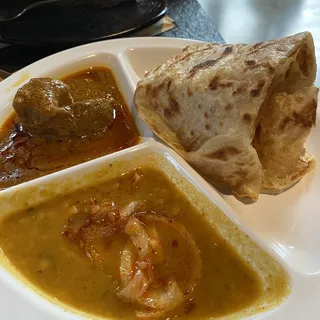 Plain Roti Plate