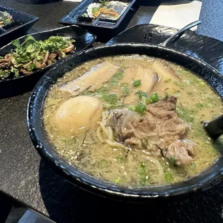 Garlic Bone Marrow Noodle Soup