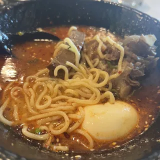 Szechuan Bone Marrow Noodle Soup