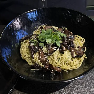 Roasted Mushroom Garlic Noodle