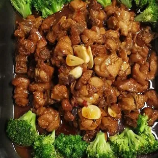 lunch special meal chicken