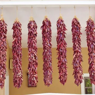 Do you know what these beautiful contraptions are? Come learn about our chile ristras and what they are all about!