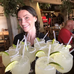 Did somebody say margaritas? This just one margarita pairing on the Taste of Old Town Albuquerque tour.  Compliments of High Noon Restaurant