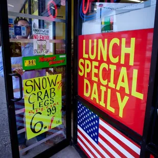 Daily Lunch specials