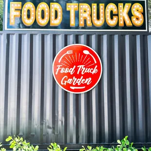 Parking of the Food Truck Garden