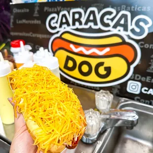 Hot Dog from Caracas Dog