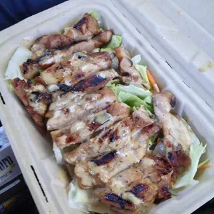 Chicken salad at Bibigo Q