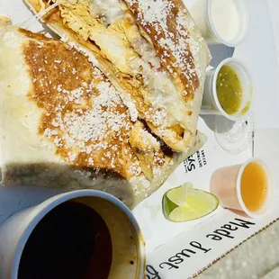 Pass Kitchen - chicken tinga krunchwrap