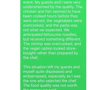 These are screenshots of the interaction with the assistant of the chef and food video.