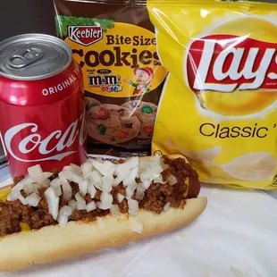Chili dog combo