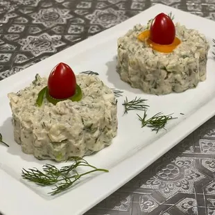 Dill salad ( Salad Shivid)
Dill salad is delicious vegetarian appetizer.