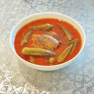 Okra stew