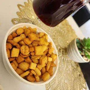 Chin chin is a crunchy, fried Nigerian snack made from flour. It's a beloved part of Nigerian culture