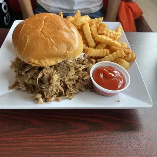 Roasted Pulled Pork Sandwich