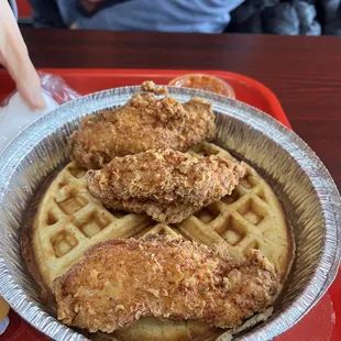 Chicken and Waffles