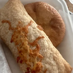 Feta and potato pastry