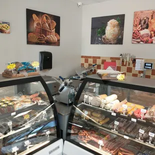 a variety of baked goods