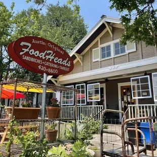 Outside seating available