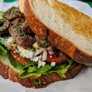 Chimichurri Steak Sandwich