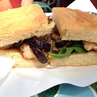 Chicken & Eggplant Sandwich