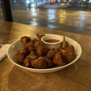 Curried Cauliflower Bites