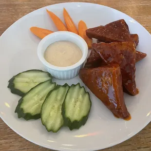 Korean BBQ Tofu Wings (GF)