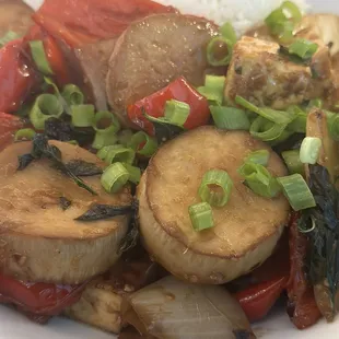 Coconut curry Thai basil