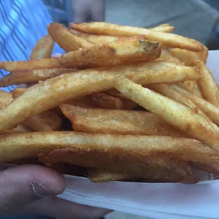 Beer battered fries
