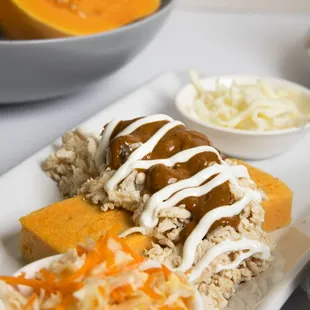 Deconstructed Chicken Tamale