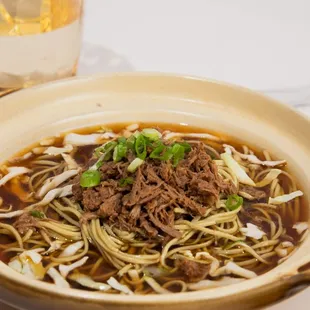 Low carb &amp; gluten-free Beef Birria Ramen