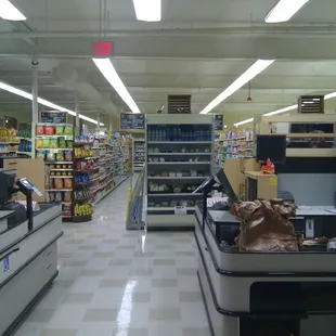 grocery aisles