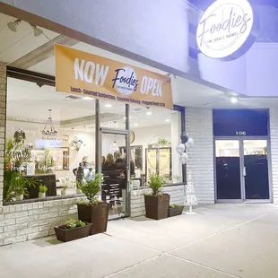 Now open! Grand opening night.