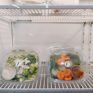 Grand opening night. Salads to go