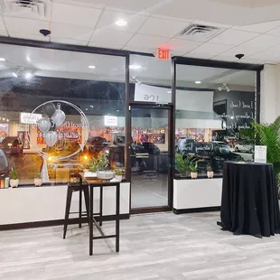 Grand opening night. Entrance/exit