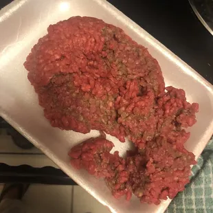 Ground sirloin looked fresh on the outside but was brown on the inside.. how do you explain that?