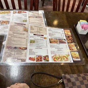 Menu is HUGE