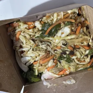 Bread less braised pork sandwich. My wife loved it, picture does no justice.