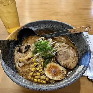 Black Garlic Tonkotsu Ramen