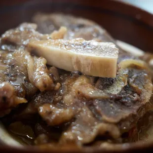 Short rib w/ black bean sauce
