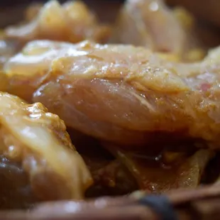 Curry beef tendon