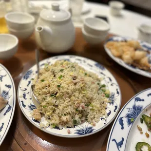 Four treasures fried rice
