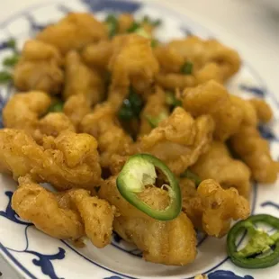 Salt and pepper squid