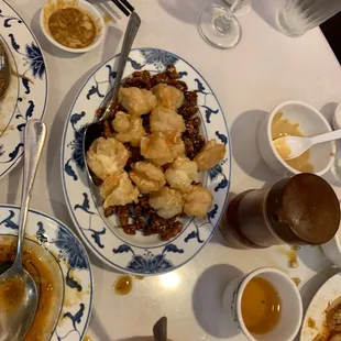 Glazed Walnut Shrimps