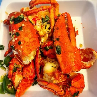 Salt and Pepper Lobster