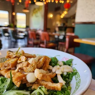 Veggie Mushroom noodle with tofu