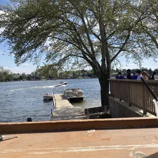 a boat on the water