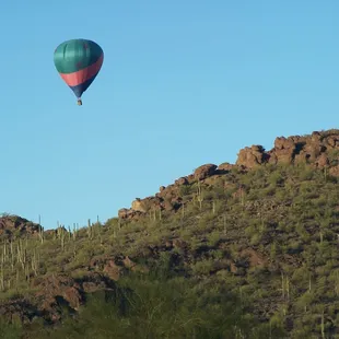Foolish Pleasure over the Tucson Mountains