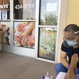 Vong doing his magic!!!