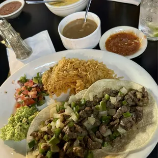 Steak Beef Street Tacos